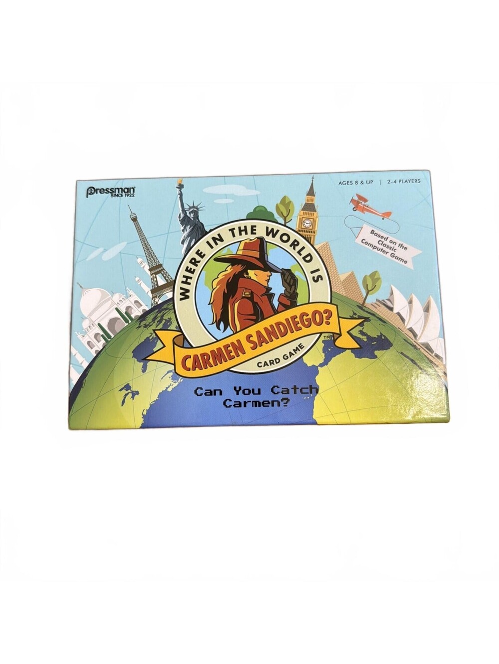 Where in the World is Carmen Sandiego Card Game Target EXCLUSIVE 2017 2-4 Player
